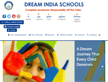 Tablet Screenshot of dreamindia.com